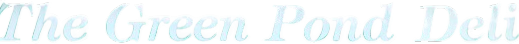 Green Pond Deli logo